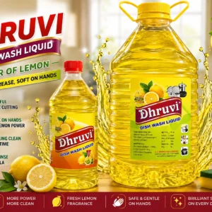 DHRUVI Dish Wash Liquid – Lemon Fresh