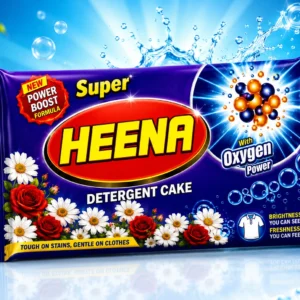 HEENA Super Oxygen Power Detergent Cake